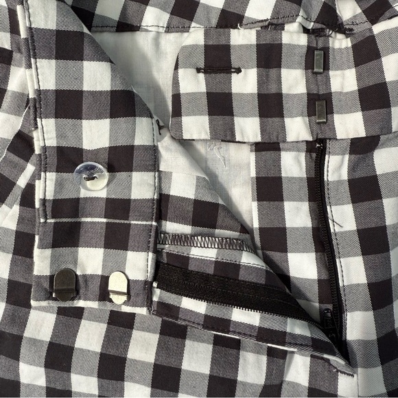 NWOT Women’s LOFT Outlet Modern Skinny Ankle Gingham Pants Size 2 - Picture 5 of 16